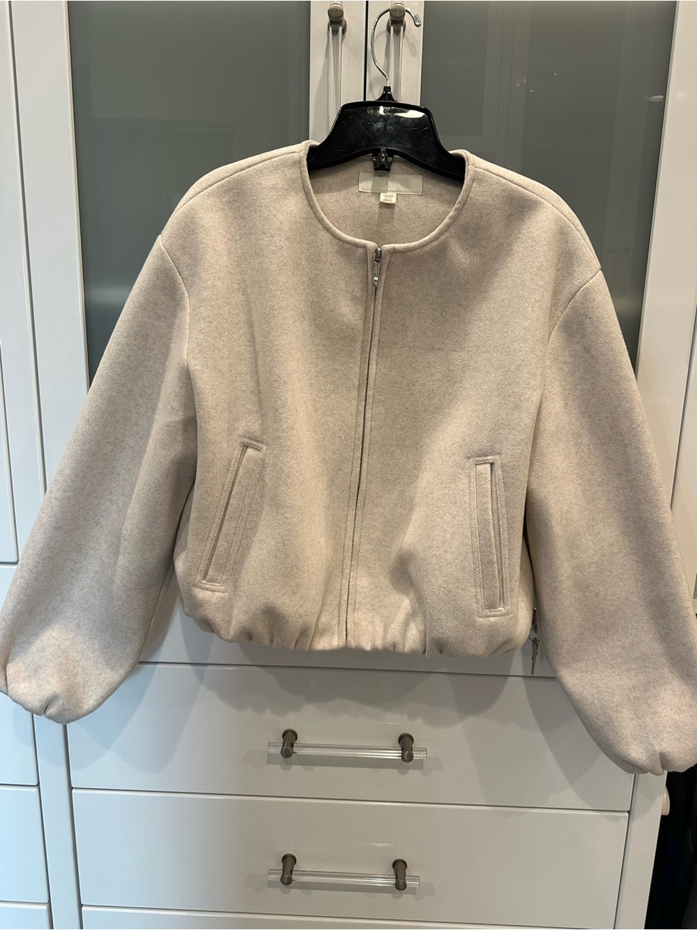 Zara Soft Bomber Jacket M